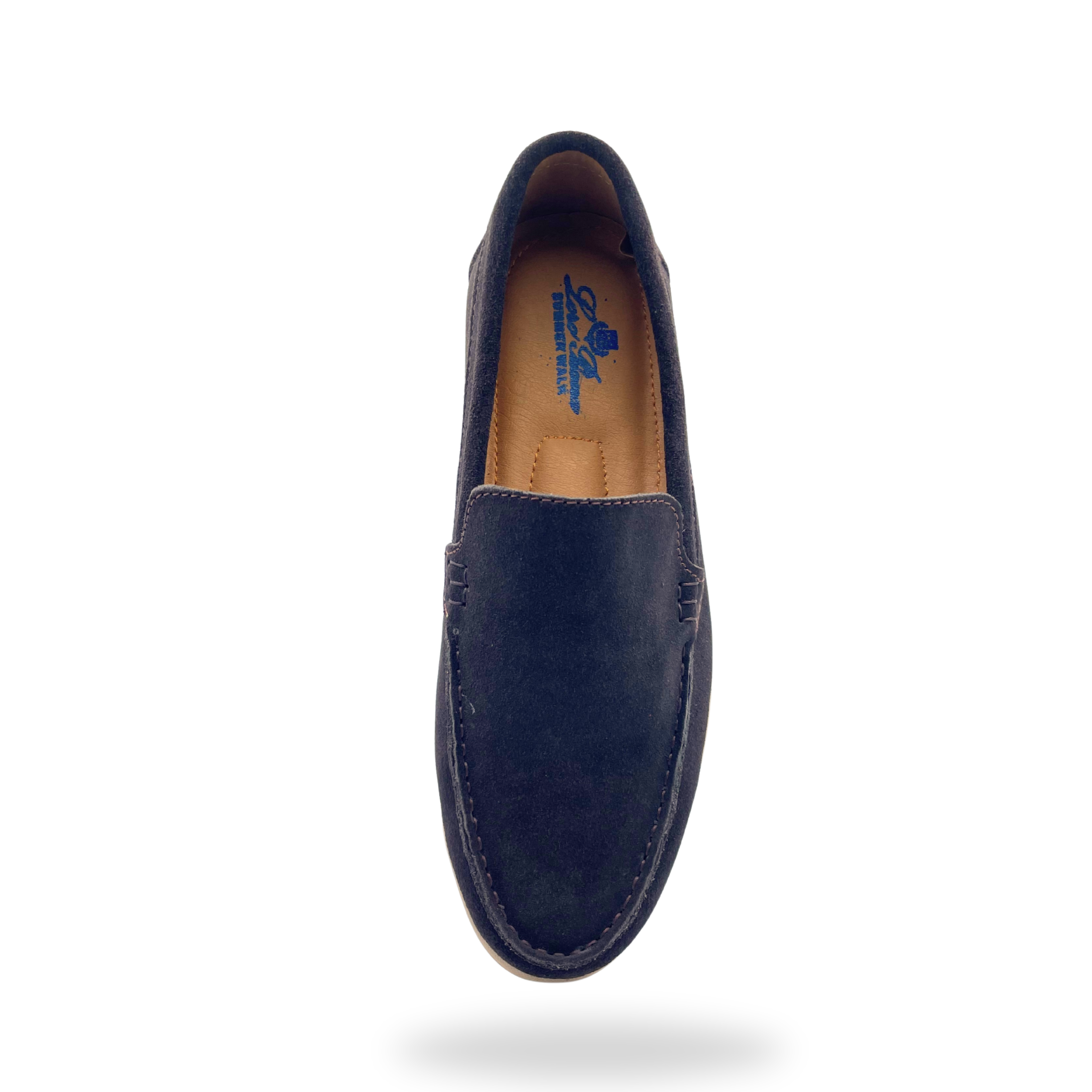 Suede Slip On Loafers
