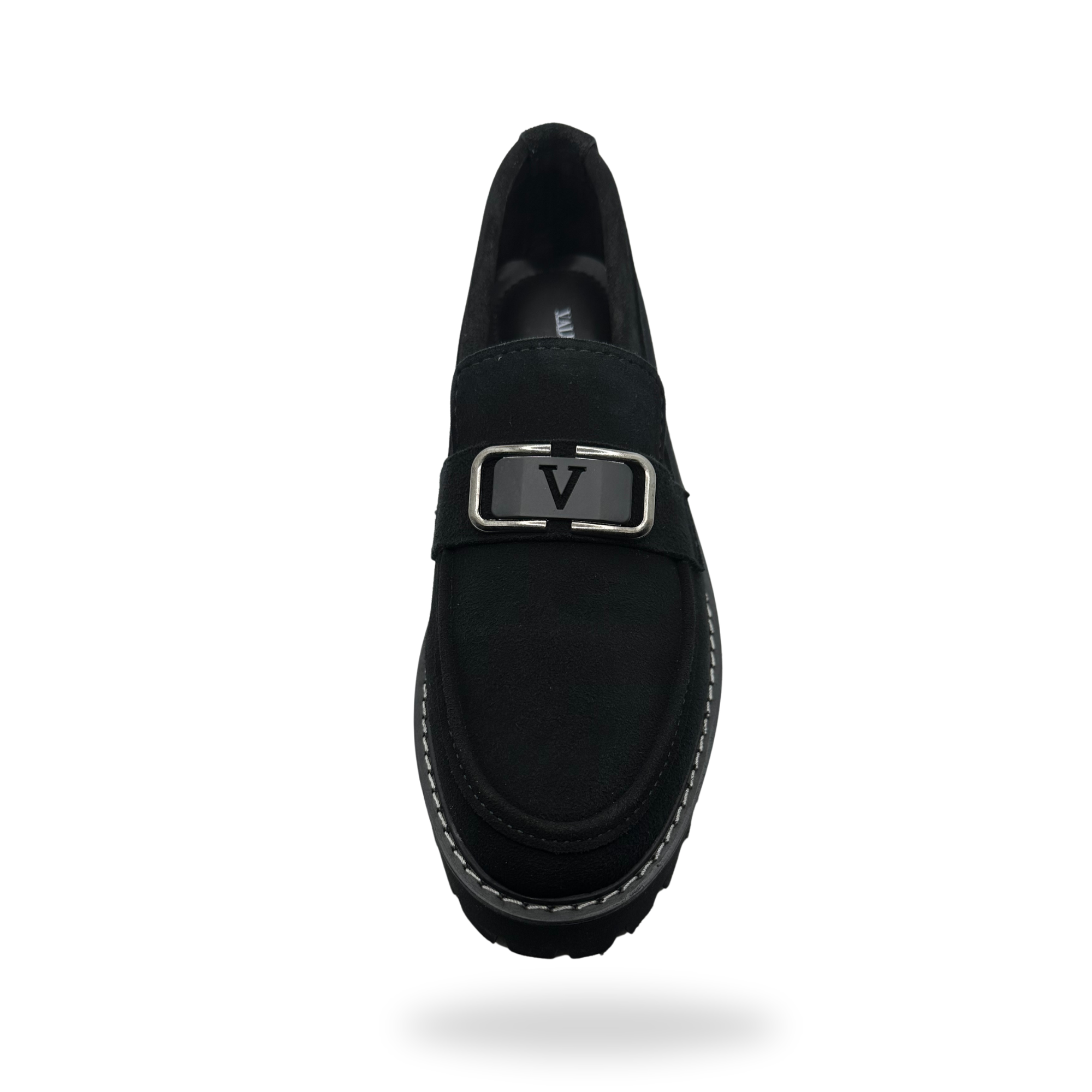 Suede Chunky Loafers