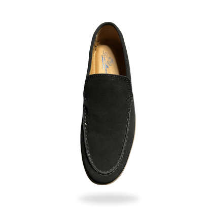 Suede Slip On Loafers
