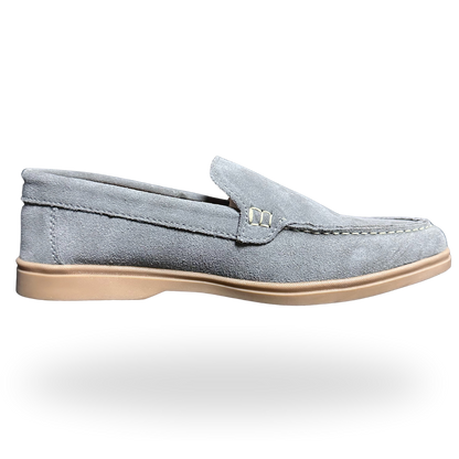 Suede Slip On Loafers