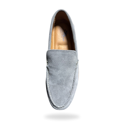 Suede Slip On Loafers