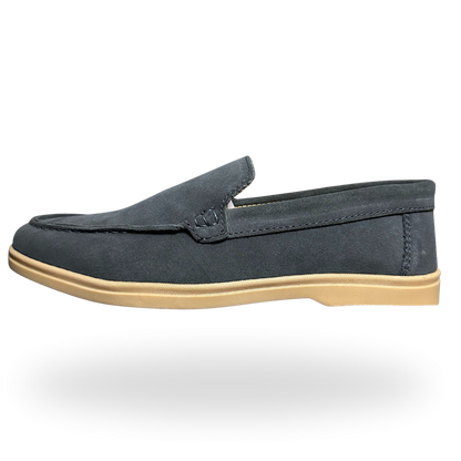 Suede Slip On Loafers