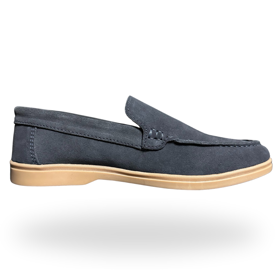 Suede Slip On Loafers