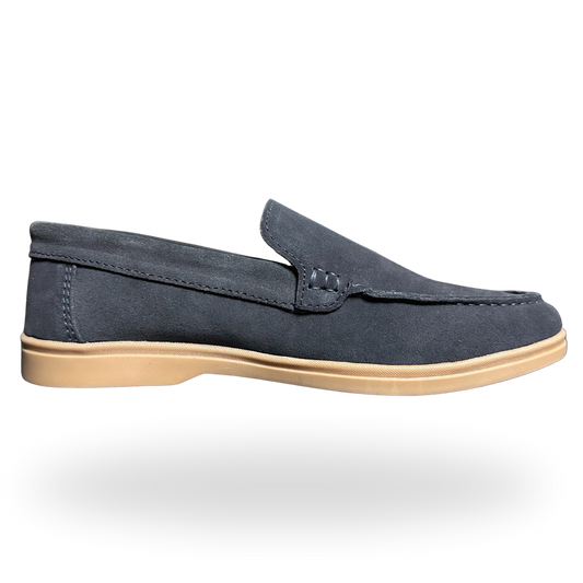 Suede Slip On Loafers