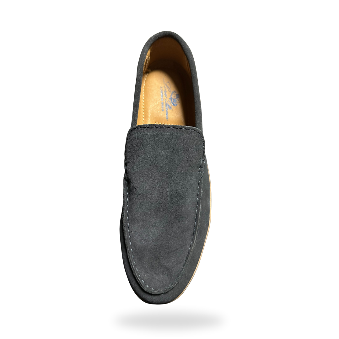 Suede Slip On Loafers
