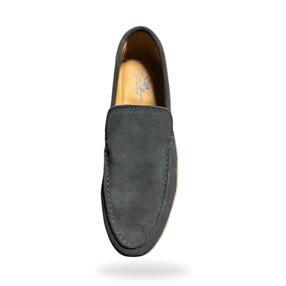 Suede Slip On Loafers