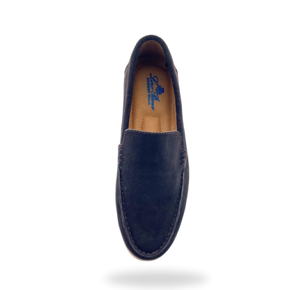 Suede Slip On Loafers