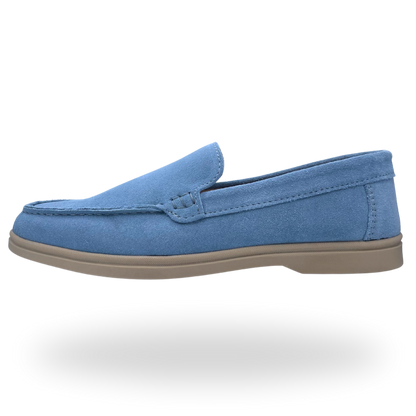 Suede Slip On Loafers