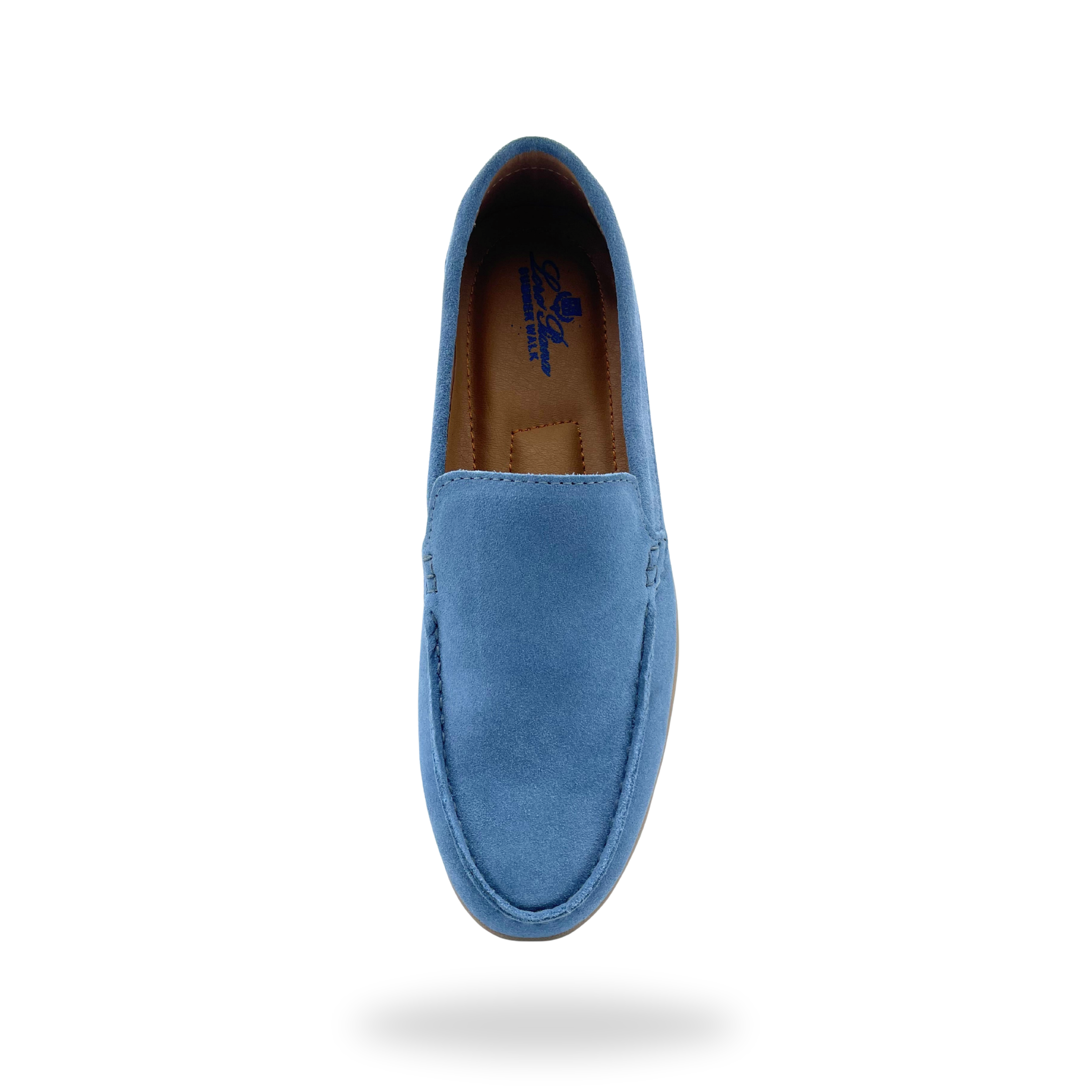 Suede Slip On Loafers