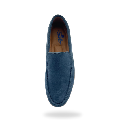Suede Slip On Loafers