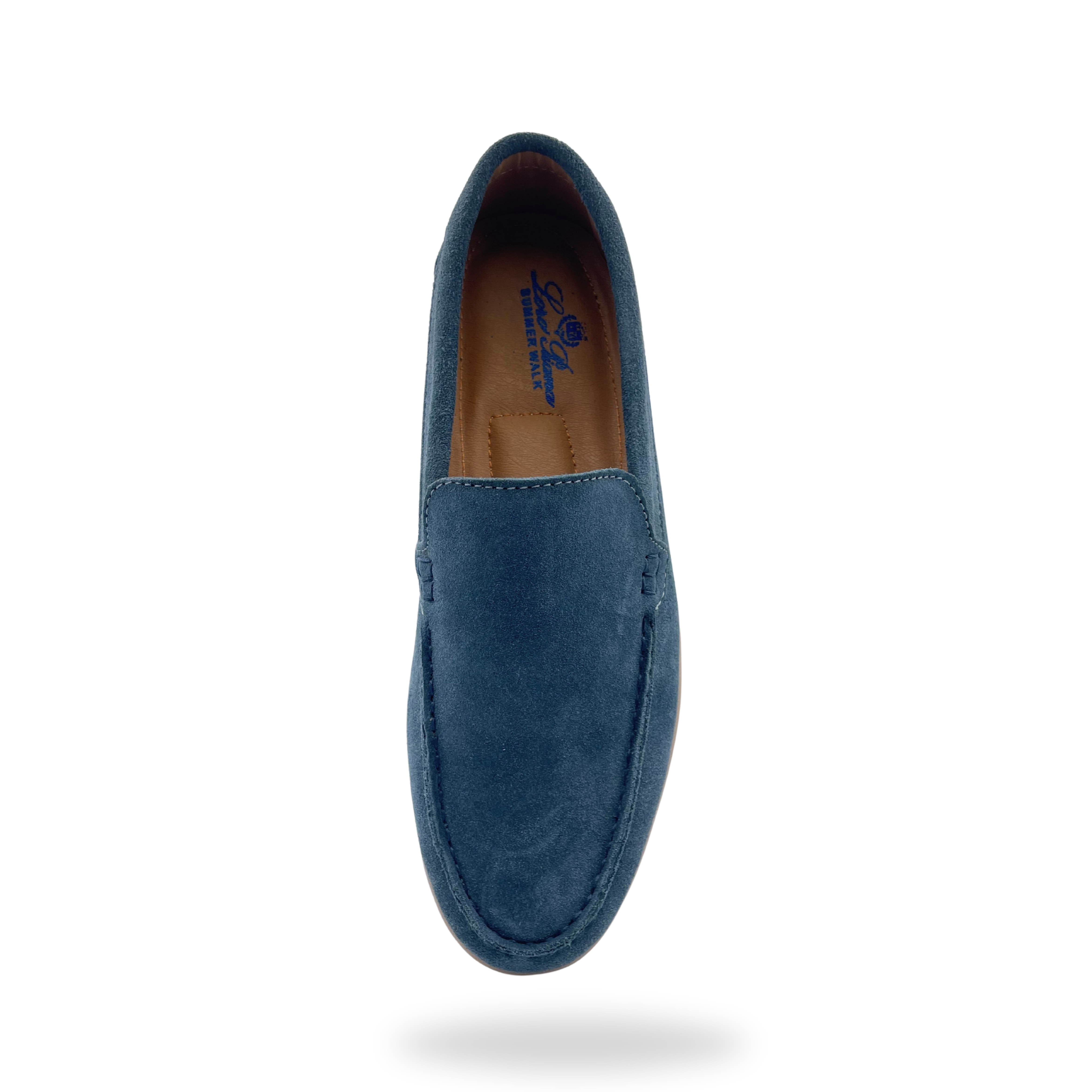 Suede Slip On Loafers
