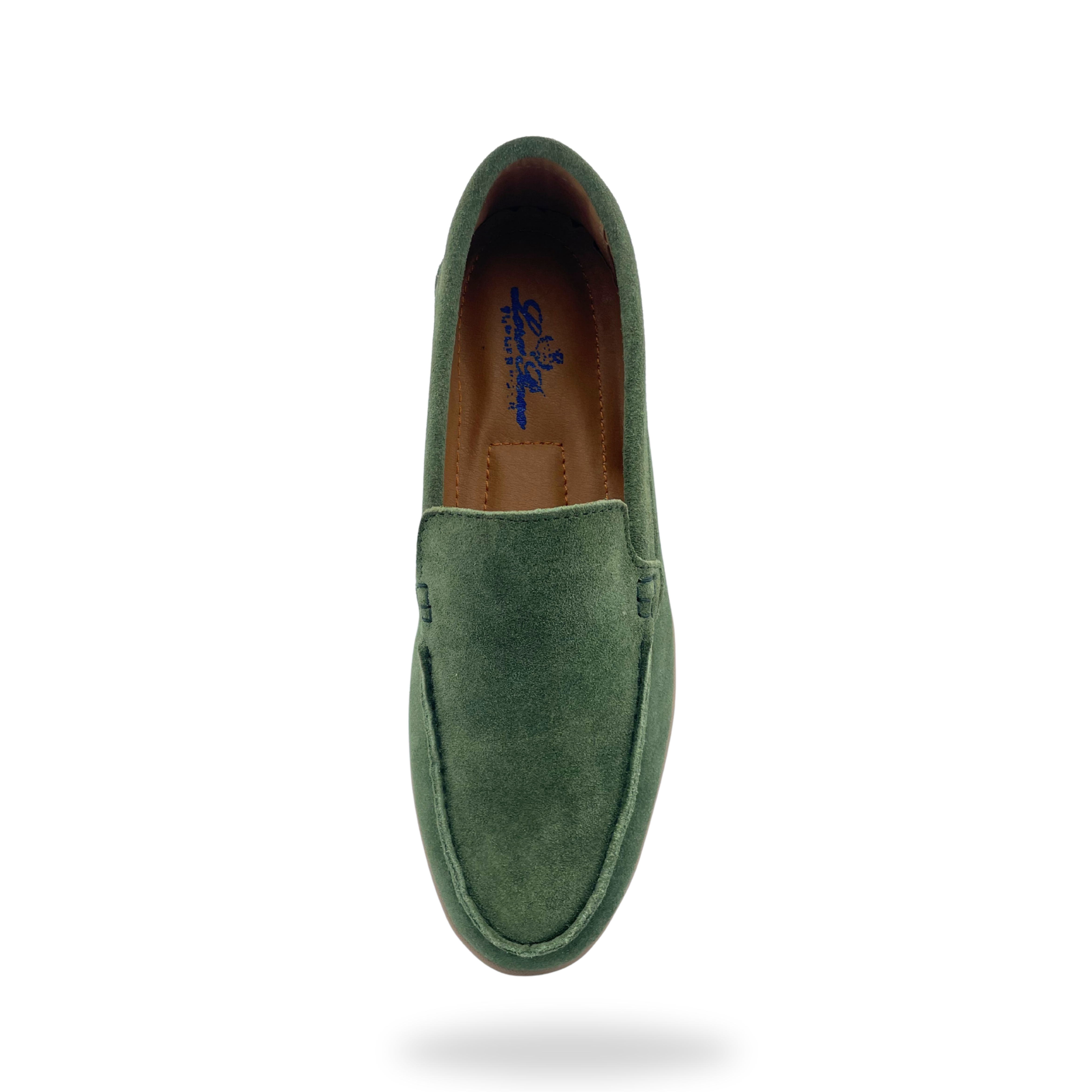 Suede Slip On Loafers